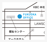 本社:福岡事務所の地図